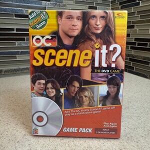 NEW‎ The OC Scene It? DVD Game Pack Mattel Screenlife 2006 J3867 Factory Sealed